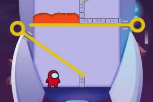 アモングアス風ピン抜きパズル【アモング レスキュー】