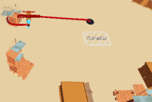 ロープで建物をぶっ壊す物理演算ゲーム【アーケードロープ】