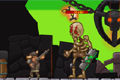 ゴブリン兵が洞窟で戦うアクションゲーム BARON'S DOOR