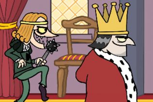 王に成り代わった暗殺者のミニゲーム BE KING