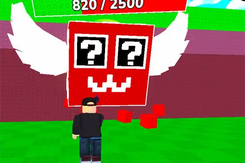 ブレイク ラッキーブロックのプレイ画像