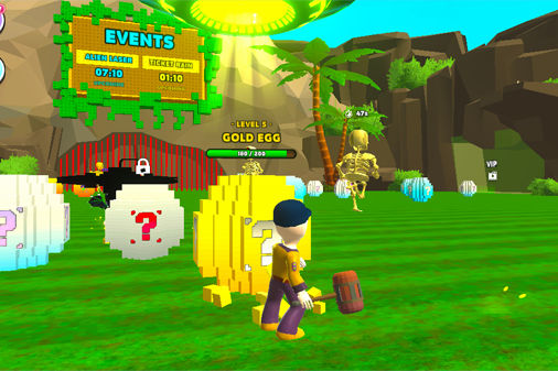 ラッキーエッグ・ブレインロットのプレイ画像