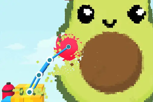 バケツスマッシュのプレイ画像