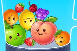 ジュースを作るスイカゲーム系マージパズル【カピバー】