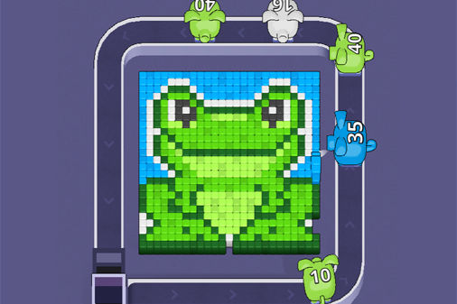 クリアーピクセルのプレイ画像