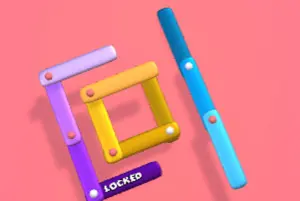 レンチを折りたたむミニパズルゲーム【クランチロック (Crunch Lock)】