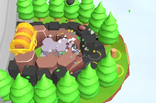 フロストランドのプレイ画像