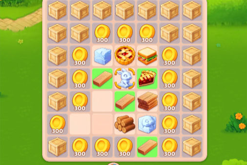 HappyVille Merge Farmのプレイ画像
