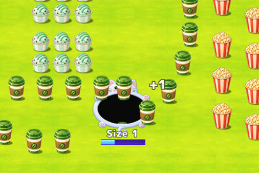 ホールパズルのプレイ画像