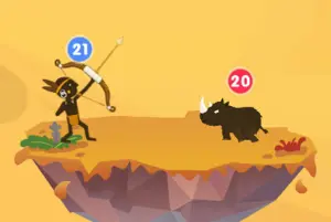 足し算で獲物を倒すバトルゲーム【ハンティングマスター】