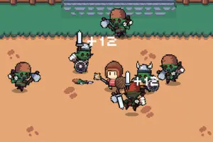 5分で遊べるお手軽アクションRPG【アイドル ソード ナイト】
