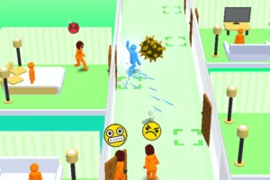 ピンポンダッシュ風のイタズラゲーム【ノック・アンド・ラン：100ドアエスケープ】