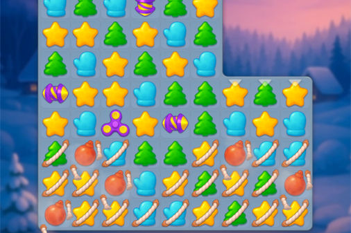 Magic Christmas Tree Match3のプレイ画像