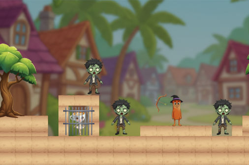 Mrトン・シュートゾンビのプレイ画像