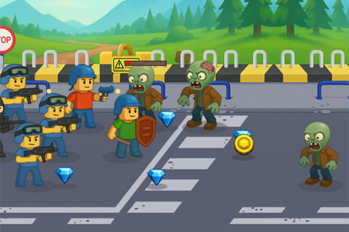 オビーvsゾンビのプレイ画像