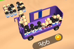 バスの乗降車ゲーム OVERLOADED BUS