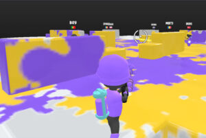 スプラトゥーン風の無料TPS【ペイントストライク】