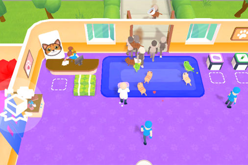 ペットドクタービジネスのプレイ画像