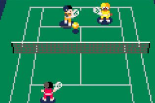簡単操作のテニスゲーム【Pico Tennis】