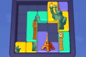 絵を完成させるスライドパズル【ピクチャーシフト (Picture Shift)】