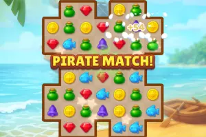 海賊が航海するマッチ3パズル【パイレーツストーリーマッチ】