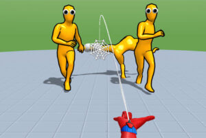 スパイダーマン風の痛めつけゲーム【プレイグラウンドマンMod】