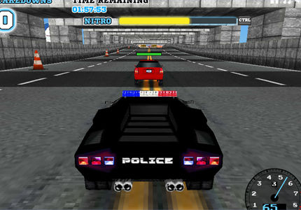 警官が悪人を体当たりで倒すチェイスhqみたいなレースゲーム Police Pursuit 3d おもげーむ