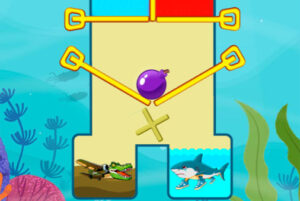 サメを助けるピンゲーム【トララレロ・トラララを救え】