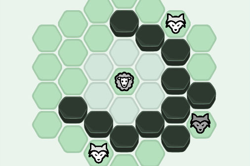 羊vs狼のプレイ画像