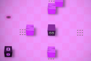 キューブの誘導パズルゲーム【Slidee】
