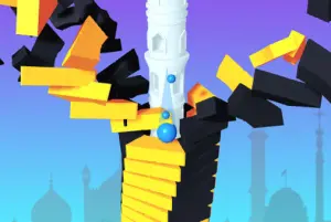 床を壊してボールを落とすゲーム【スタック・バウンス (Stack Bounce)】