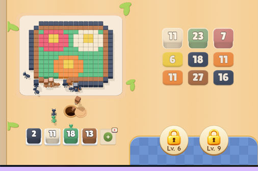 スウォーム・ピクニックのゲーム画面
