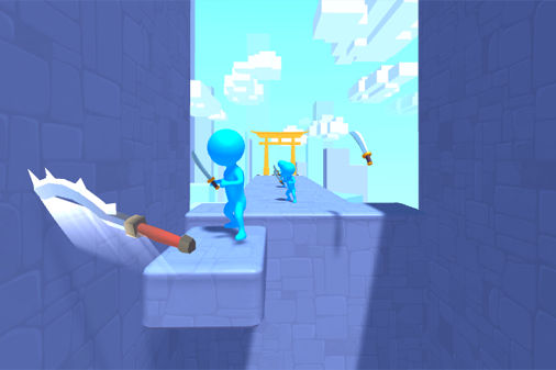 バラバラに切り刻め！のプレイ画像