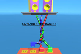 絡まったコードを解消するパズルゲーム【Tangle Fun】