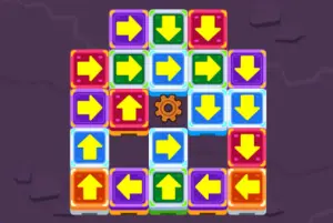 矢印ブロックを飛ばす思考パズル【タップ・イット・アウェイ 2D (Tap it Away 2D)】