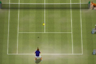 ショットを打ち分けるテニスゲーム Tennis Open 2020