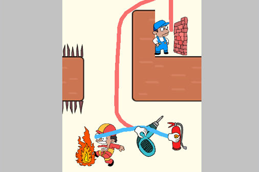 ヘルプミー：トリッキーストーリーのプレイ画像