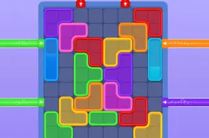 水を集めるソートパズル【ウォーターブロックジャム (Water Block Jam)】