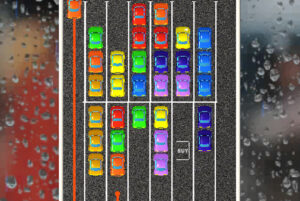 駐車場のソートパズルゲーム【ZEN SORT PARKING PUZZLE】