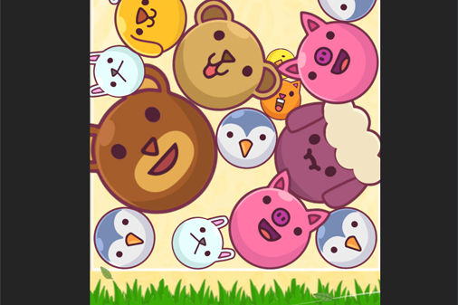 Zoo Drop Mergeのプレイ画像